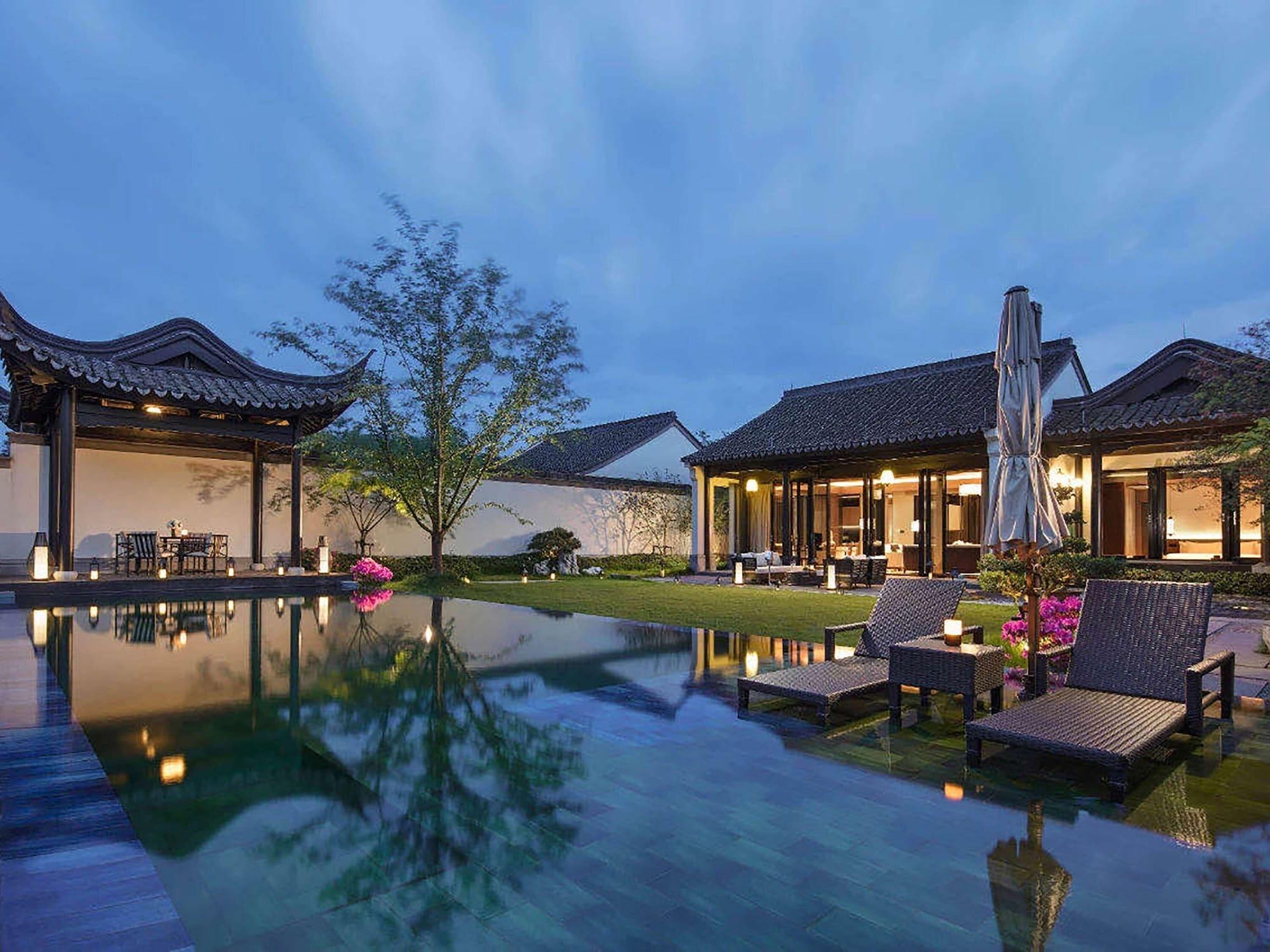Hotel Banyan Tree Anji à Huzhou Extérieur photo